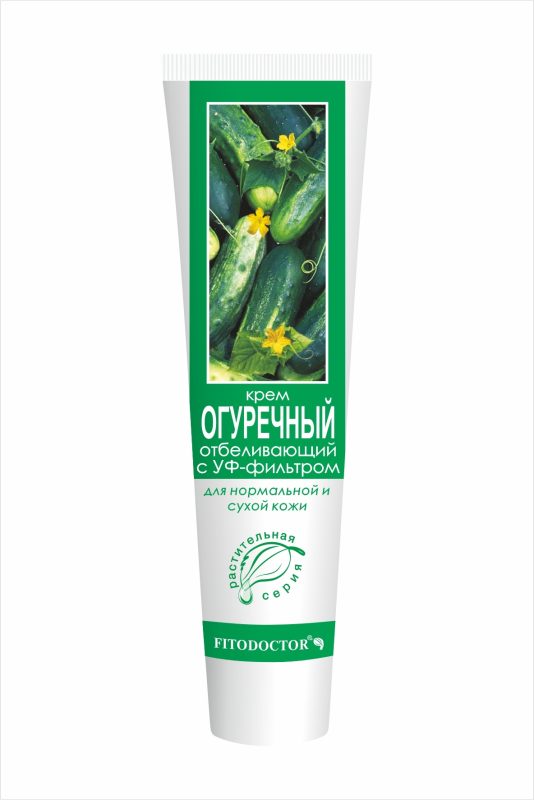 Крем «Огірковий» відбілюючий зволожуючий з УФ-фільтром