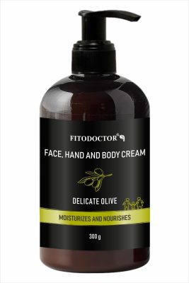Крем для обличчя, рук та тіла «Delicate Olive», 300 г