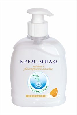 Крем-мило «Мигдаль і зволожуюче молочко» живильне