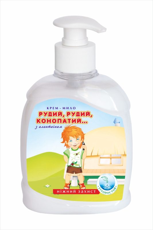 Крем-мило «Рудий, рудий, конопатий…» з алантоїном