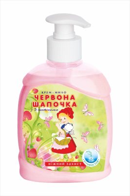Крем-мило «Червона Шапочка» з D-пантенолом