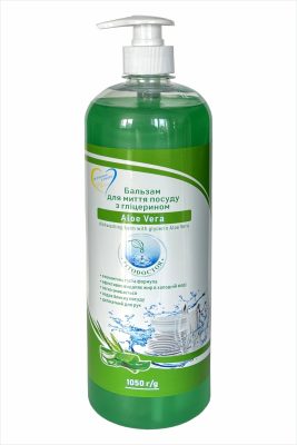 Бальзам для миття посуду з гліцерином «Aloe Vera»